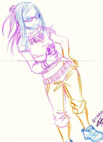 Croquis de android18 